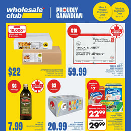 Wholesale Club - Ontario - Flyer Specials