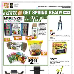 Home Depot - Atlantic Canada - Flyer Specials