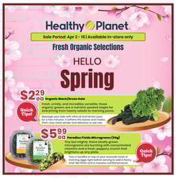 Healthy Planet - 2 Weeks of Savings