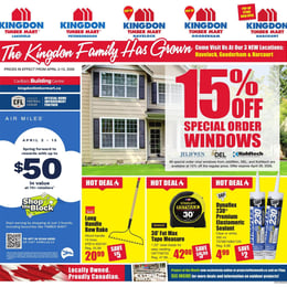 Timber Mart - Flyer Specials