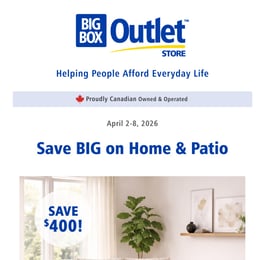 Big Box Outlet Store - Weekly Flyer Specials