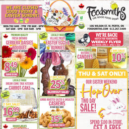 Foodsmiths - Weekly Flyer Specials