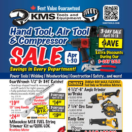 KMS Tools - Flyer Specials