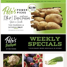 Pete's Frootique & Fine Foods - Weekly Flyer Specials