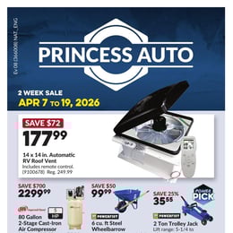 Princess Auto - Flyer Specials