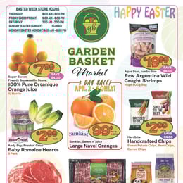 The Garden Basket - Weekly Flyer Specials