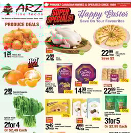 ARZ Fine Foods - Weekly Flyer Specials
