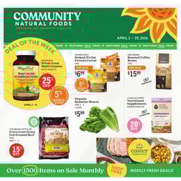 Community Natural Foods - Flyer Specials