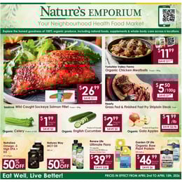 Nature's Emporium - Flyer Specials