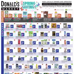 Donald's Market - Flyer Specials