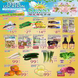 Sunny Foodmart - Leslie Store - Weekly Flyer Specials