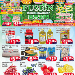 Fusion Supermarket - Scarborough - Weekly Flyer Specials