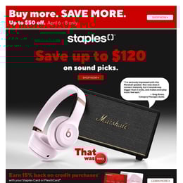 Staples - Weekly Flyer Specials