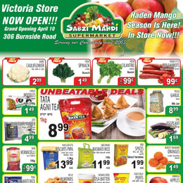 Sabzi Mandi Supermarket - Manitoba - Weekly Flyer Specials
