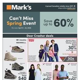 Mark's - 2 Weeks of Savings