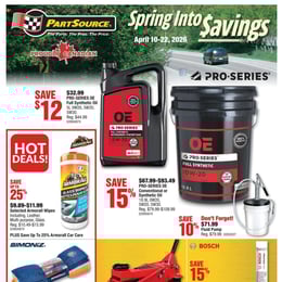 PartSource - Flyer Specials