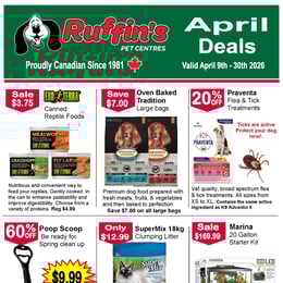 Ruffin's Pet Centres - Flyer Specials