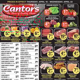 Cantor's Quality Meats & Groceries - Weekly Flyer Specials