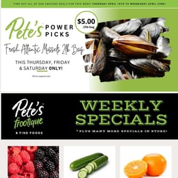 Pete's Frootique & Fine Foods - Weekly Flyer Specials