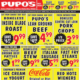 Pupo's Food Market - Weekly Flyer Specials