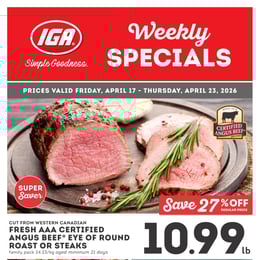 IGA - British Columbia - Weekly Flyer Specials