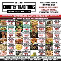 Country Traditions - Weekly Flyer Specials