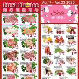 First Choice Supermarket - Weekly Flyer Specials