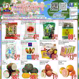 Fresh Value Market - Scarborough Store - Weekly Flyer Specials