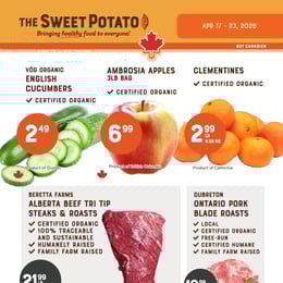 The Sweet Potato - Weekly Flyer Specials