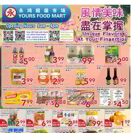 Yours Food Mart - Weekly Flyer Specials