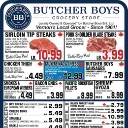 Butcher Boys - Weekly Flyer Specials