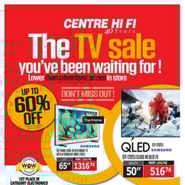 Centre Hi-Fi - Weekly Flyer Specials