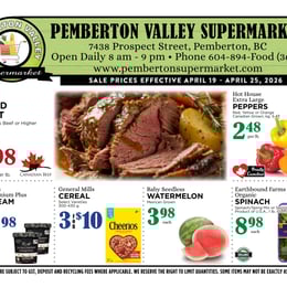 Pemberton Valley Supermarket - Weekly Flyer Specials