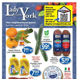 Lady York Foods - Weekly Flyer Specials