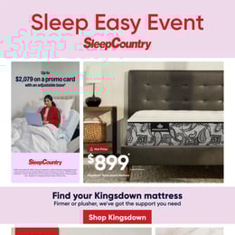 Sleep Country - Weekly Flyer Specials