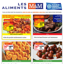 M&M Food Market - Quebec - Weekly Flyer Specials