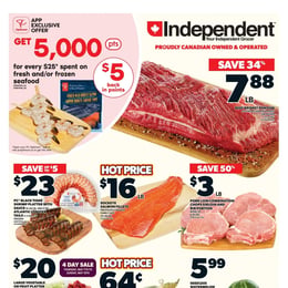 Independent - Western Canada - Weekly Flyer Specials