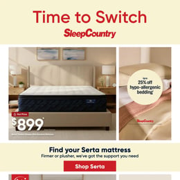 Sleep Country - Flyer Specials