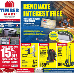 Timber Mart - Flyer Specials