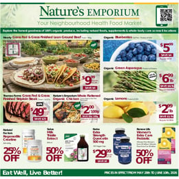 Nature's Emporium - Flyer Specials