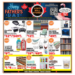 Len's Mill Stores - Flyer Specials