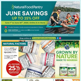 Natural Food Pantry - Flyer Specials