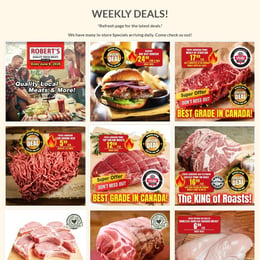 Robert's Quality Fresh Meats - Weekly Flyer Specials