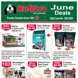 Ruffin's Pet Centres - Flyer Specials