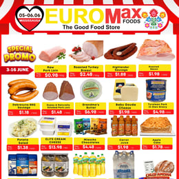 Euromax Foods - Flyer Specials