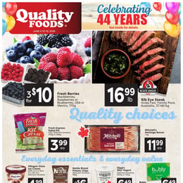 Quality Foods - Weekly Flyer Specials