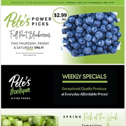 Pete's Frootique & Fine Foods - Weekly Flyer Specials
