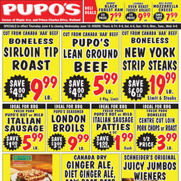 Pupo's Food Market - Weekly Flyer Specials