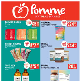 Pomme Natural Market - Flyer Specials