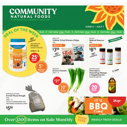 Community Natural Foods - Flyer Specials